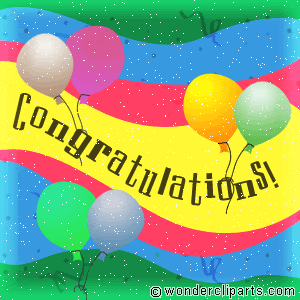 Congratulations